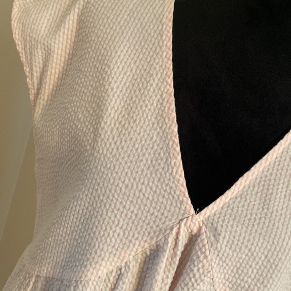 Time and Tru Seersucker Dress- Small - Picture 2 of 5